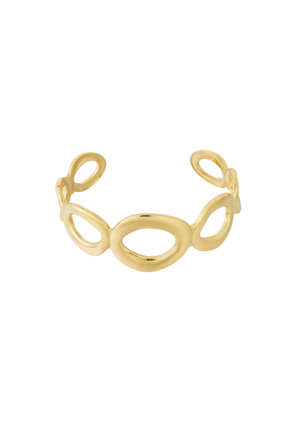 Βραχιόλι "Cuff Hoop" Ανοξείδωτο Ατσάλι - Lume - Image 2