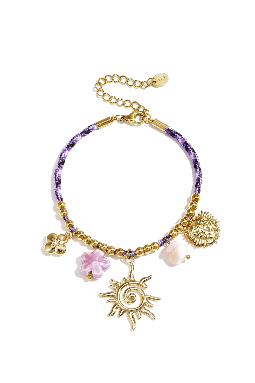Βραχιόλι “Charms” Ανοξείδωτο Ατσάλι – Lume